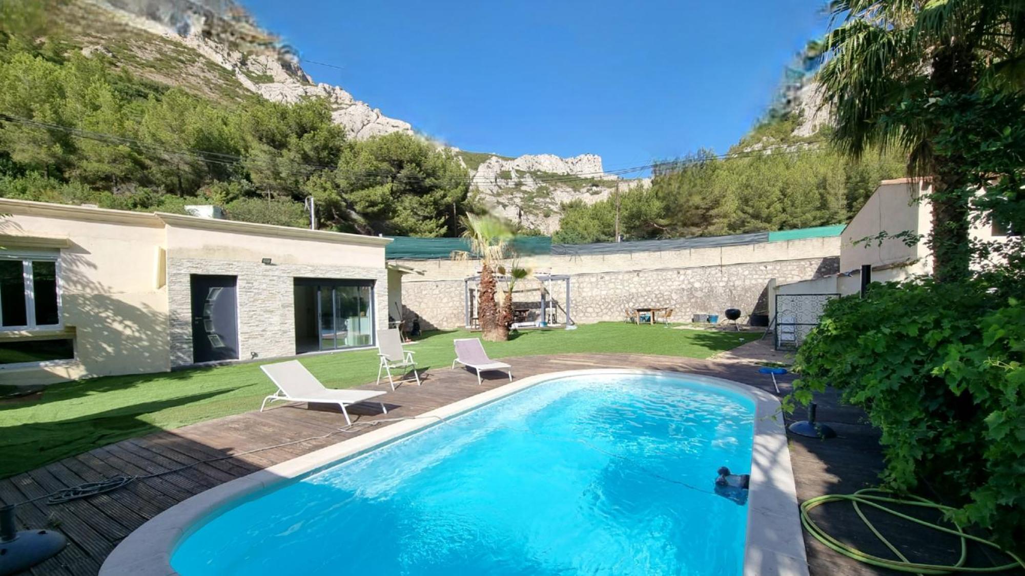 Villa Neuve Avec Piscine Privee Parc Des Calanques 15Min Velodrome Marseille Exteriör bild
